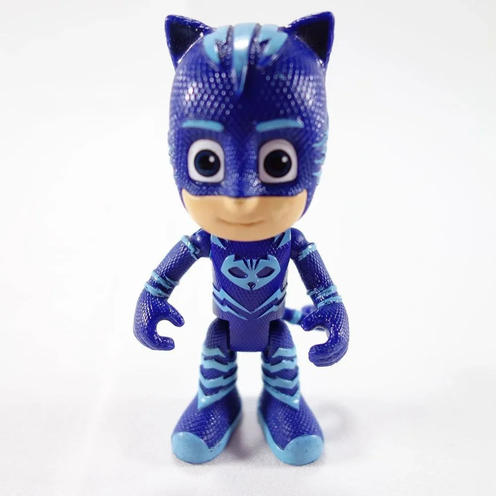 Just Play PJ Masks Cat Boy‎ Owlette Gekko Night Ninja Lot of 4 Action Figures